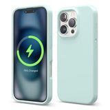 Rvelon iPhone 16 Pro Deksel Silikon MagSafe Grønn