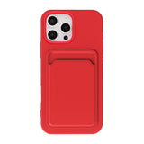 iPhone 16 Pro Deksel Kortholder Rød