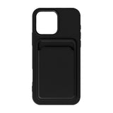 iPhone 16 Pro Deksel Kortholder Svart