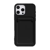 iPhone 16 Pro Deksel Kortholder Svart