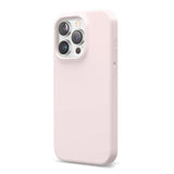 Rvelon iPhone 16 Pro Deksel Silikon Rosa