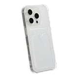 iPhone 16 Pro Deksel Kortholder Støtsikker Transparent