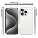 Rvelon iPhone 16 Pro Deksel Transparent TPU Transparent