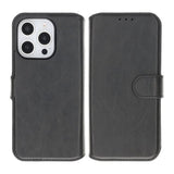 Rvelon iPhone 16 Pro Etui Detachable Wallet Case Svart