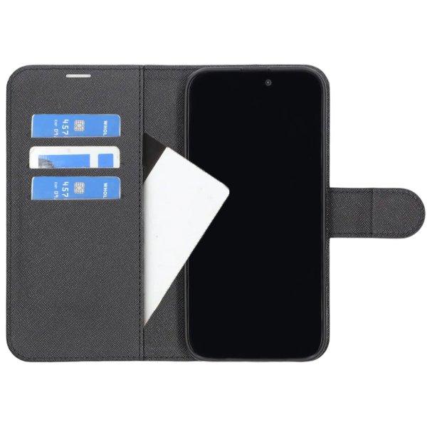 iPhone 16 Pro Etui med Stativ Svart