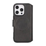 Rvelon iPhone 16 Pro Etui 4 Kortlomme MagSafe Svart