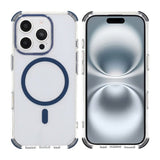 Rvelon iPhone 16 Pro Deksel TPU MagSafe Blå