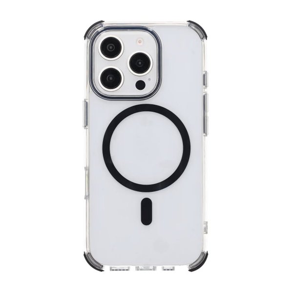 Rvelon iPhone 16 Pro Deksel TPU MagSafe Svart