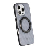 Rvelon iPhone 16 Pro Deksel Roterbart Stativ Svart