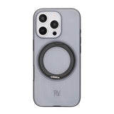 Rvelon iPhone 16 Pro Deksel Roterbart Stativ Svart