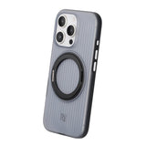 Rvelon iPhone 16 Pro Deksel Roterbart Stativ Svart