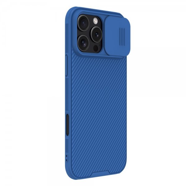 Nillkin iPhone 16 Pro Deksel CamShield Pro MagSafe Blå