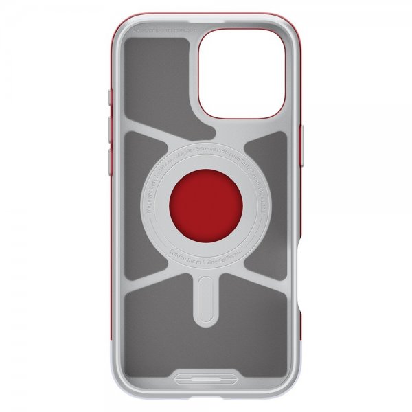 Spigen iPhone 16 Pro Deksel Classic C1 MagFit Ruby