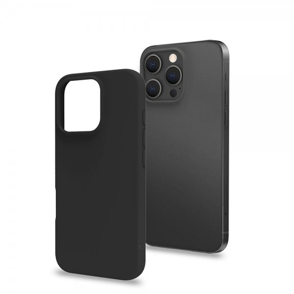 Celly iPhone 16 Pro Deksel CROMO Svart