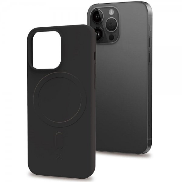Celly iPhone 16 Pro Deksel CROMOMAG Svart