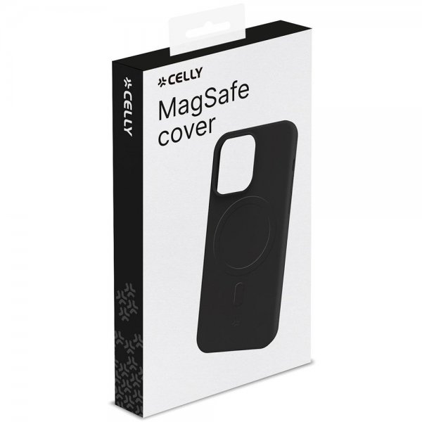 Celly iPhone 16 Pro Deksel CROMOMAG Svart