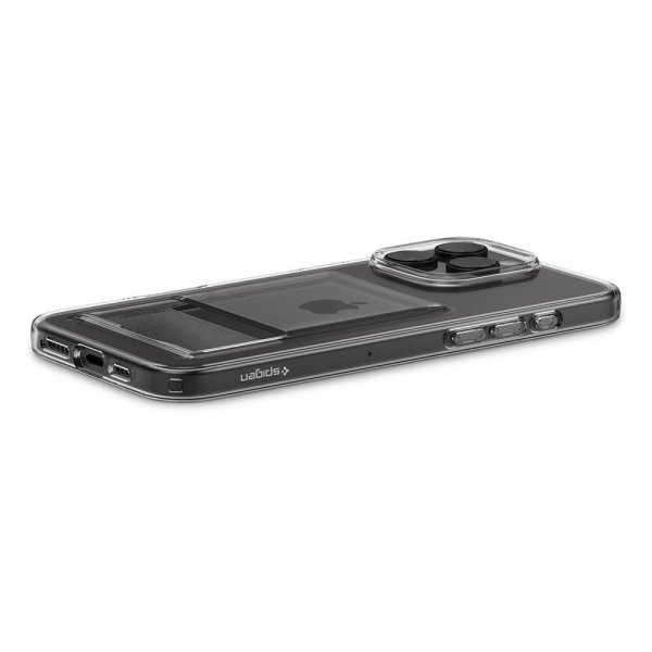 Spigen iPhone 16 Pro Deksel Crystal Slot Crystal Clear
