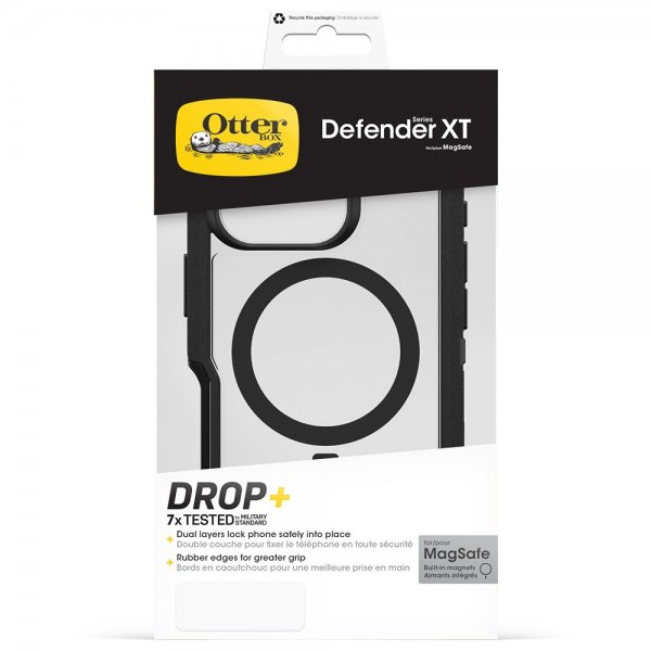 Otterbox iPhone 16 Pro Deksel Defender XT MagSafe Dark Side