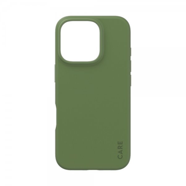CARE by PanzerGlass iPhone 16 Pro Deksel Fashionable Grønn
