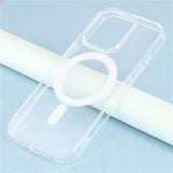 Nordic Covers iPhone 16 Pro Deksel Feather Series MagSafe Transparent