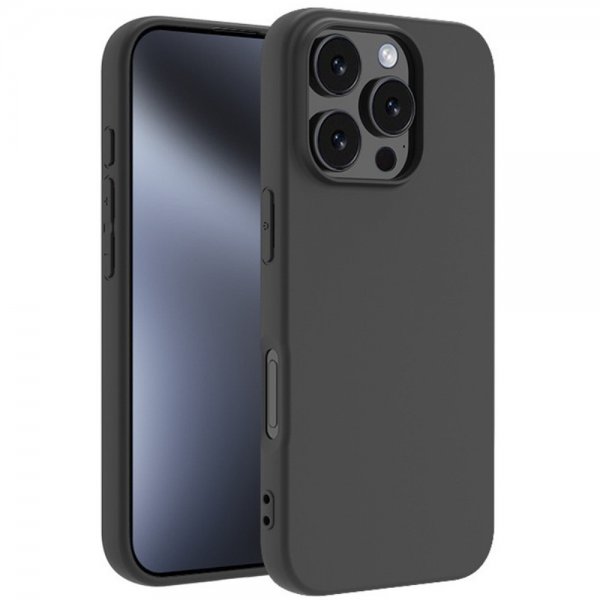 Nordic Covers iPhone 16 Pro Deksel Feather Series Raven Black