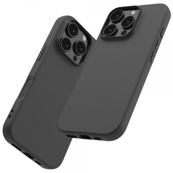 Nordic Covers iPhone 16 Pro Deksel Feather Series Raven Black