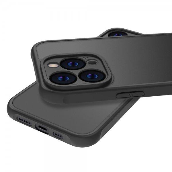 Nordic Covers iPhone 16 Pro Deksel Feather Series Raven Black