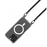 Celly iPhone 16 Pro Deksel Freedom Necklace MagSafe Transparent
