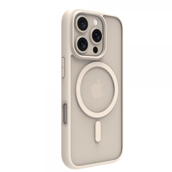 dbramante1928 iPhone 16 Pro Deksel Grenen MagSafe Gull