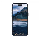 dbramante1928 iPhone 16 Pro Deksel Iceland Ultra D3O MagSafe Kickstand Blå