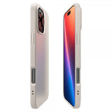 Spigen iPhone 16 Pro Deksel Liquid Air Natural Titanium