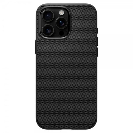 Spigen iPhone 16 Pro Deksel Liquid Air T MagFit Matte Black