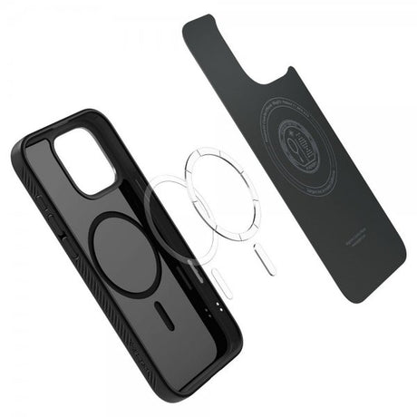 Spigen iPhone 16 Pro Deksel Liquid Air T MagFit Matte Black