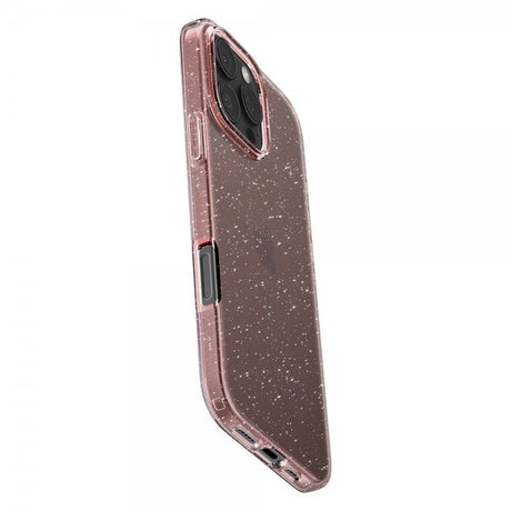 Spigen iPhone 16 Pro Deksel Liquid Crystal Glitter Rose Quartz