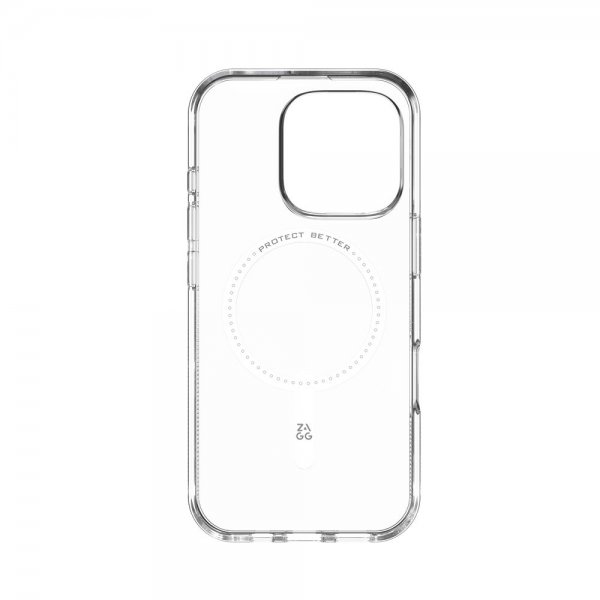 Zagg iPhone 16 Pro Deksel Luxe Snap Transparent