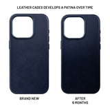 Fixed iPhone 16 Pro Deksel MagLeather Blå