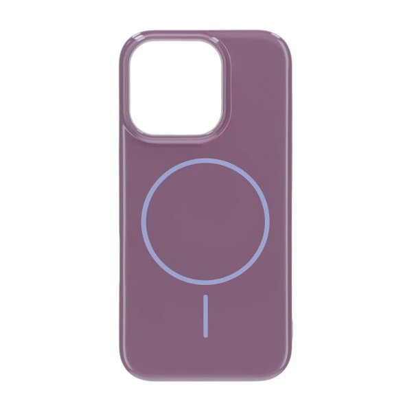 iPhone 16 Pro Deksel TPU MagSafe Glatt Lilla