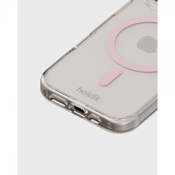 holdit iPhone 16 Pro Deksel MagSafe Case Rosa