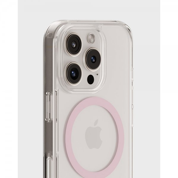 holdit iPhone 16 Pro Deksel MagSafe Case Rosa