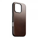 Nomad iPhone 16 Pro Deksel Modern Leather Case Horween Rustic Brown