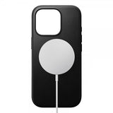 Nomad iPhone 16 Pro Deksel Modern Leather Case Svart