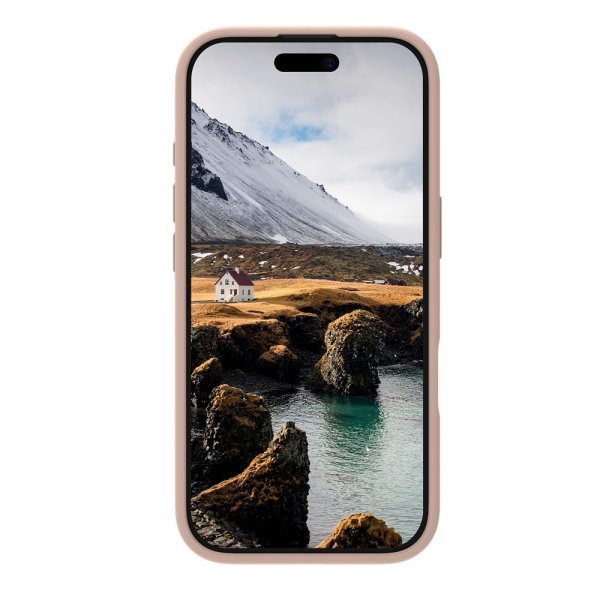 dbramante1928 iPhone 16 Pro Deksel Monaco MagSafe Pink Sand