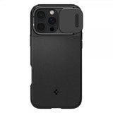 Spigen iPhone 16 Pro Deksel Optik Armor MagFit Svart