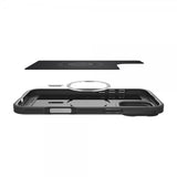 Spigen iPhone 16 Pro Deksel Optik Armor MagFit Svart