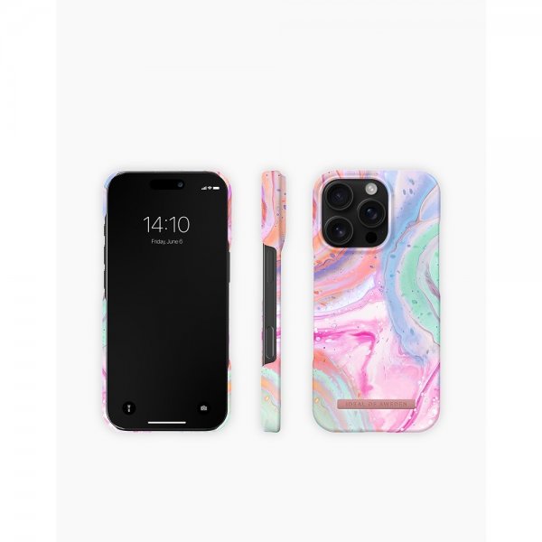 Ideal of Sweden iPhone 16 Pro Deksel Printed Case MagSafe Pastel Marble
