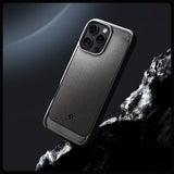 Spigen iPhone 16 Pro Deksel Rugged Armor MagFit Grå