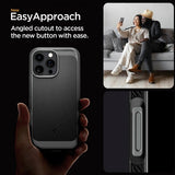 Spigen iPhone 16 Pro Deksel Rugged Armor MagFit Matte Black
