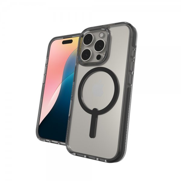 Zagg iPhone 16 Pro Deksel Santa Cruz Snap Svart