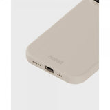 holdit iPhone 16 Pro Deksel Silikon Light Beige