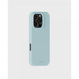 holdit iPhone 16 Pro Deksel Silikon Mineral Blue